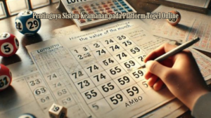 Pentingnya Sistem Keamanan pada Platform Togel Online
